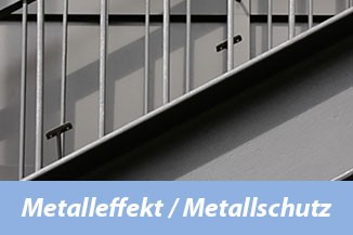 Metalleffekt-Metallschutz