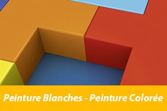 Peinture Blanches-Peinture Colorée